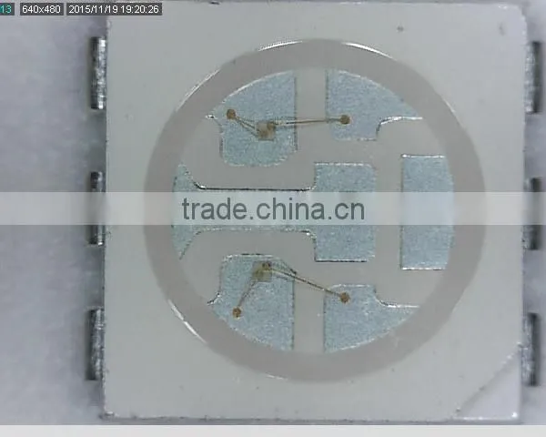 High Quality 350-3000mcd Yellow Color 5050 SMD LED photo-2