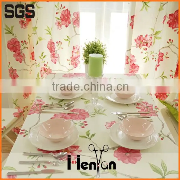 Wholesale Custom Polyester Linen Paper Table Cloth photo-5
