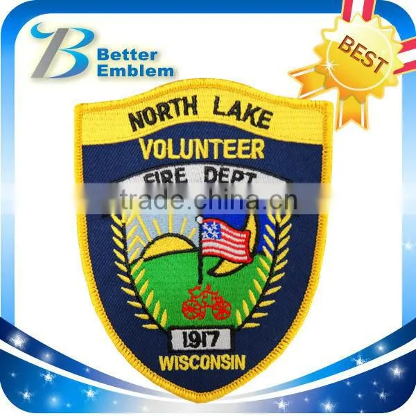 Iron on Embroidery Designs Hook and Loop Patches photo-2