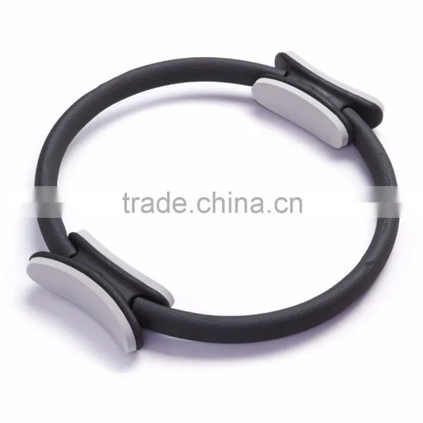 14.5"Pilates Ring Dual Grip Resistance Full Body Toning Ring Circle Strength photo-3