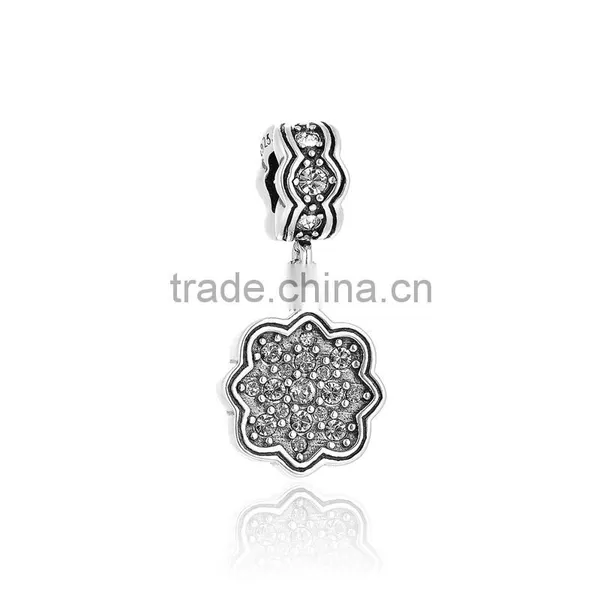 Custom Charms Silver Beads Fit Bracelet Necklace Jewelry photo-2
