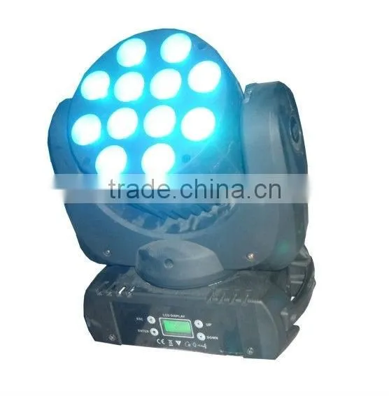 12x10w RGBW 4in1 DMX Led Mini Moving Head photo-3