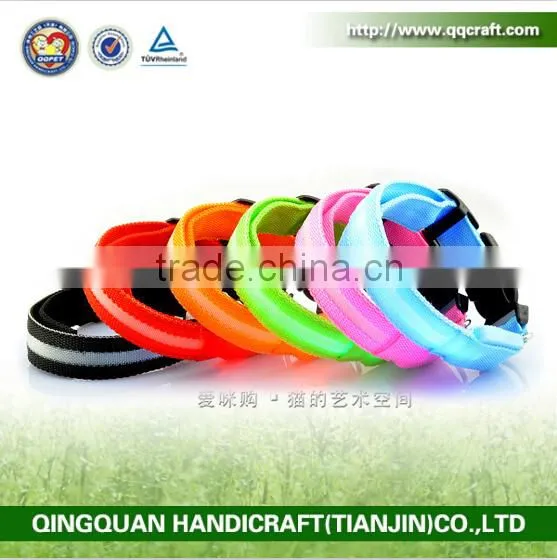 New Arrival Pet Products 6 Colors 3 Size Led Dog Collar photo-3