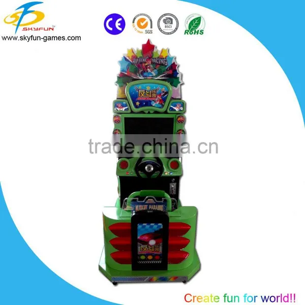 Simulator Arcade Car Racing Game Machine Pedal Car Racing Machine for Kids photo-3