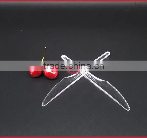 Healthy PP Material Plastic Tableware Cake Dessert Knife photo-3