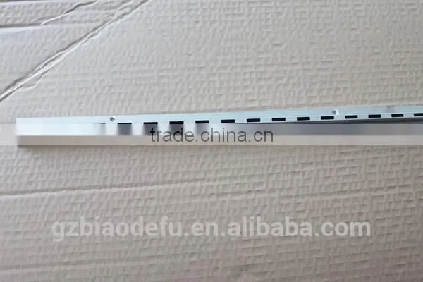Wholesale Wall Display Single Hole Slotted Aluminum Profile photo-2