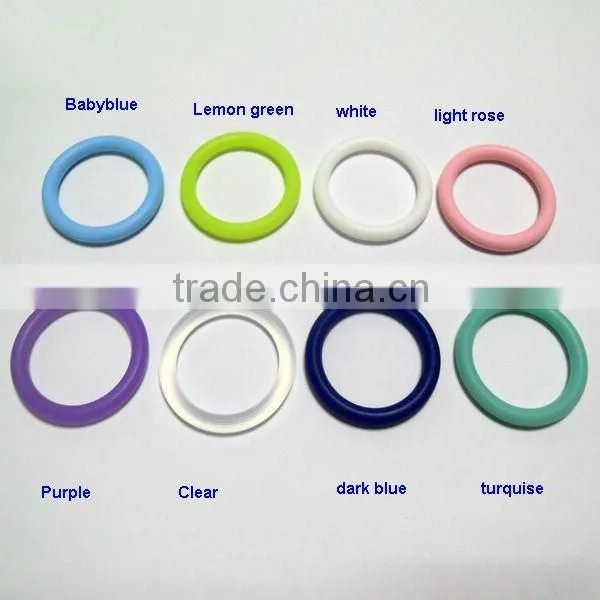 fashion colorful silicone micro rings