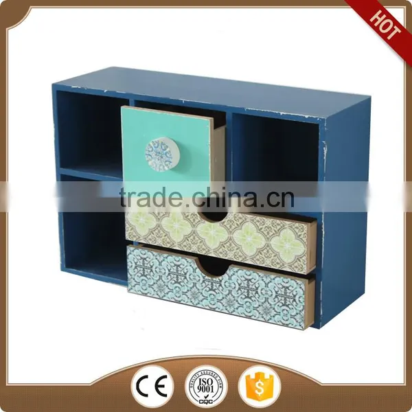 The Blue Wooden Small Treasure Chest photo-3
