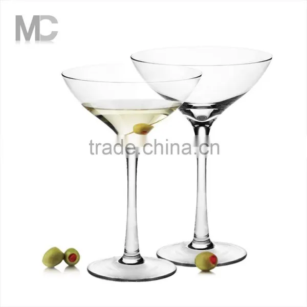 Handmade Elegant Lovely Clear Glass Martini photo-4
