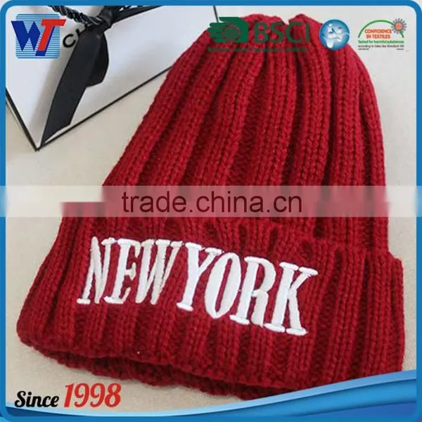 Multi Color Wooly Knit Cool Beanies Pom Beanie Mens Hats photo-5