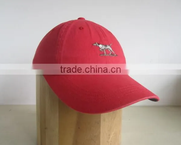 Red Cotton Baseball Caps photo-4