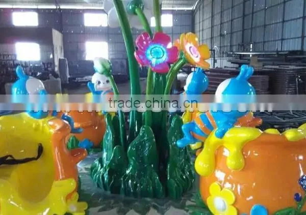 Hot Sale New Amusement Park Equipment Outdoor Playground Equipment Honey Pot Merry go Round Kiddie Ride photo-5