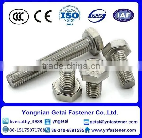 Zinc Plated Hex Bolts With Nut And Washer photo-5