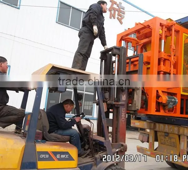 QHL4-25 Cement Hollow Brick Making Machine Used photo-3