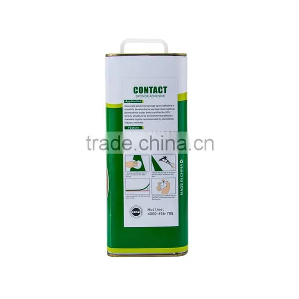 Weave Bonding Metal Barrel Polyurethane Foam Sponge Glue photo-4