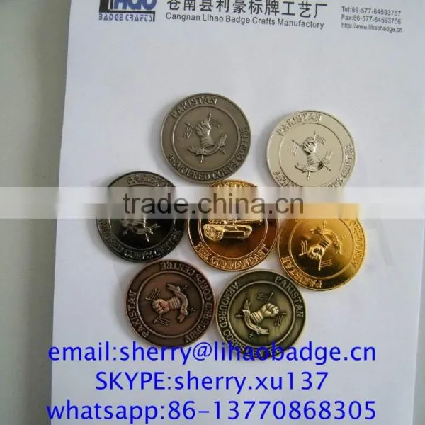 Custom 3D Army Tank Coin,zinc Alloy Metal Coin,souvenir Badges photo-2