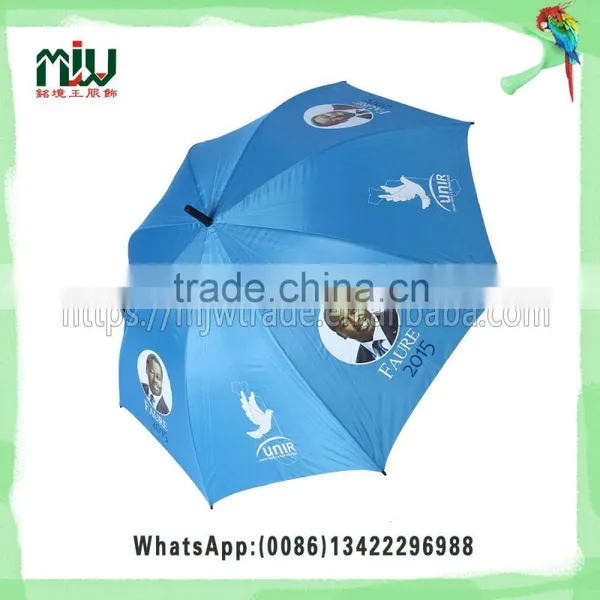 Leader Wholsale High Quality Solid Advertising Umbrellas With Custom Logo For Election Event photo-2