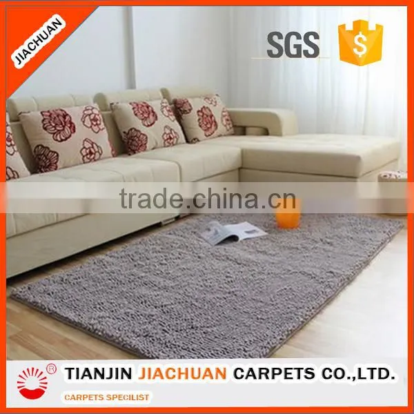 Pvc Back Microfiber Anti-slip Chenille Mat photo-5