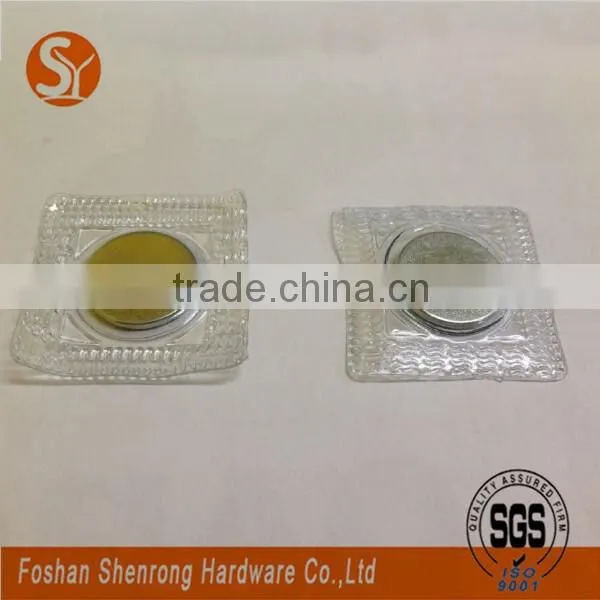 Clothes and Fabric Waterproof Sewable 18*3mm Neodymium Material Magnet With PVC Plastic Covered Factory Direct Sale photo-4