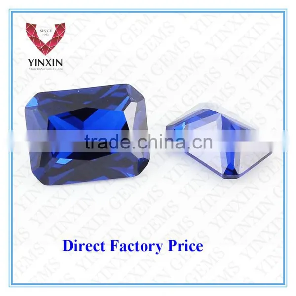 Shinning AAA Synthetic Spinel 120# Baguette Step Cut With Corner 11X9mm Spinel Gems