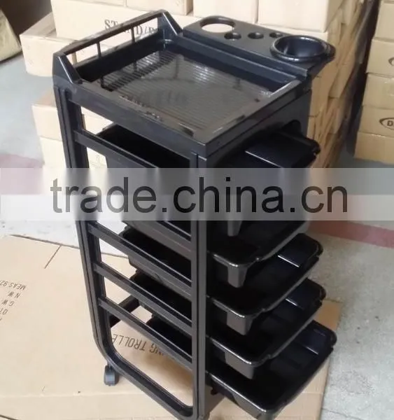 Professional Aluminum Trolley Beauty Case Hair Salon Trolley Barber Cair Trolley B60-ST033 photo-2