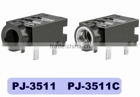 Stereo Phone Jack Connector PJ-3511/3511C