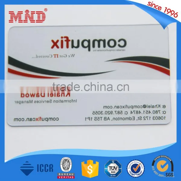 MDP326 Low Cost PVC Plastic HF MF Classic 1K RFID Card, Business ID Card photo-5