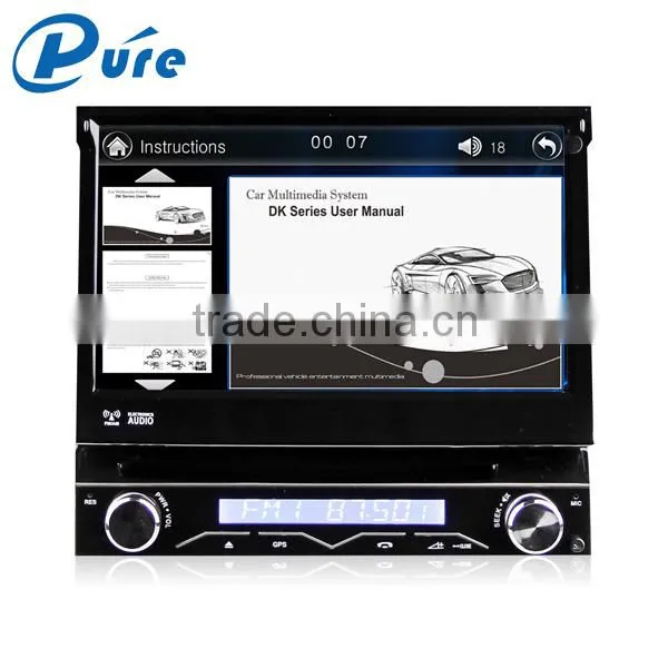 Car DVD Player Radio System GPS System DVD 7 Inch 1 Din Bluetooth Radio System photo-3