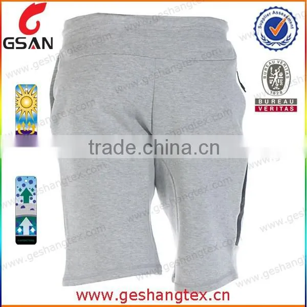 Grey Mens Cotton Shorts photo-2