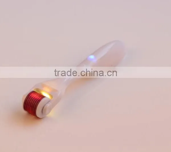 Multi-Color Led Vibration Massage Derma Roller With Replaceable Roller Tip photo-6
