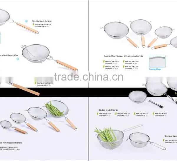 Stainless Steel Mesh Strainer Set photo-4