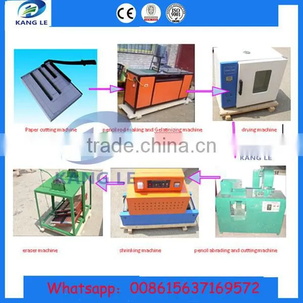 Cheap pencil production line / Pencil making equipment /Waste paper pencil making machinery