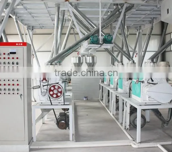 30T of Wheat/MAIZE Flour Mill Machine Complete Plant