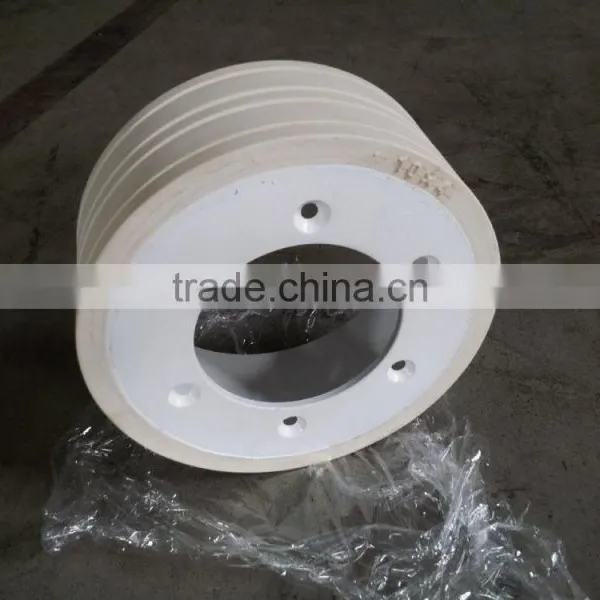 12-4 High Quality Non Marking Wheel With Brake for Lifting Platform photo-2