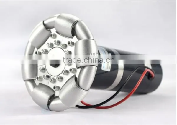 4 Inch(100mm) Omniwheel Ball Balance Ballbot 90 Angle Aluminum Wheel 14179 photo-2