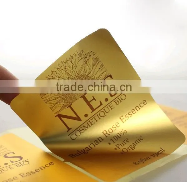 Round Gold Foil Label Sticker photo-5