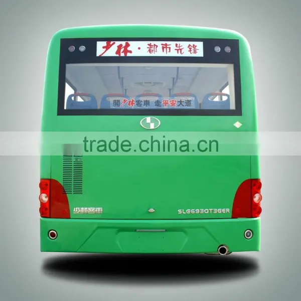 China Famous Brand SHAOLIN City Bus 27 Passenger SLG6860C3GFR With Good Quality photo-3