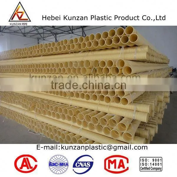 pvc transparent thin wall pipe