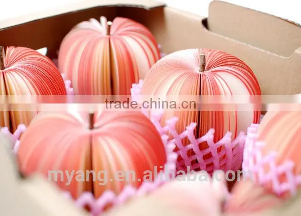 Promotional 3D Fruit Shaped Wholesale Note Paper Fruit Memo Pad photo-2