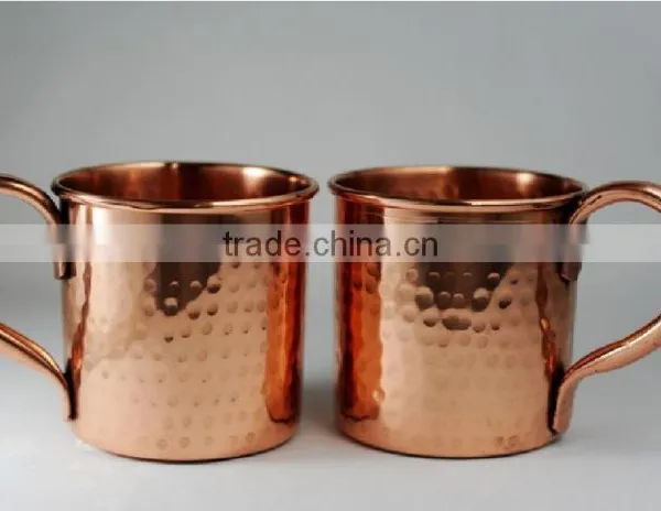 Copper Moscow Mule Mug, Pure Copper Mule Mug, Copper Beer Mug photo-3
