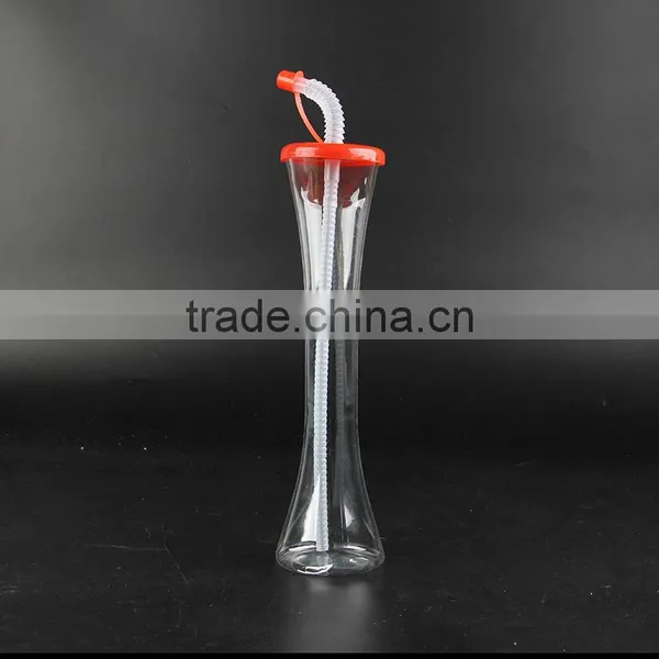 Fashionable First Rate High Quality Food Grade Plastic Beach Cup With Straw photo-3