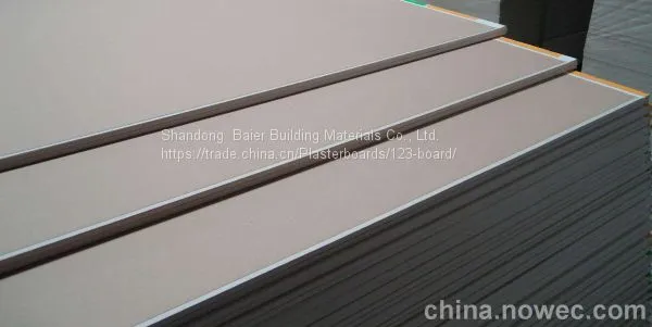 Fireproof Tapered and Square Edge Gypsum Board photo-3