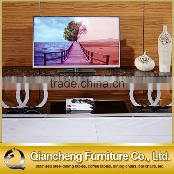 European Style Design Stainless Steel tv Stand photo-3