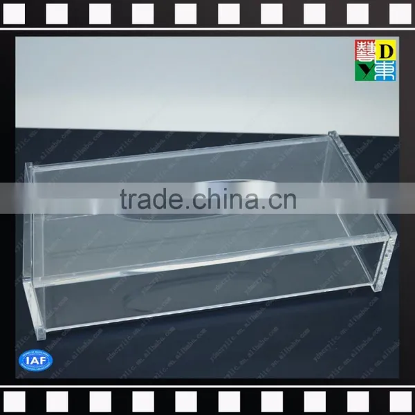2017 Hot Sale High Quality Home Acrylic Tissue Paper Box Holder photo-2