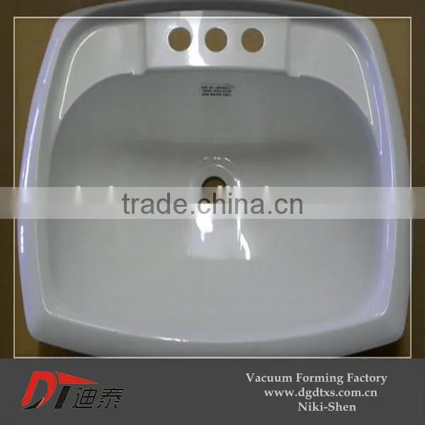 Customized Bathroom Plastic Sinks by Vacuum Forming photo-2