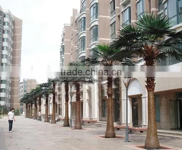 Home Garden Edging Decorative 5ft to 16ft Height Outdoor Artificial Green Plastic Palm Trees EDS06 0827 photo-6