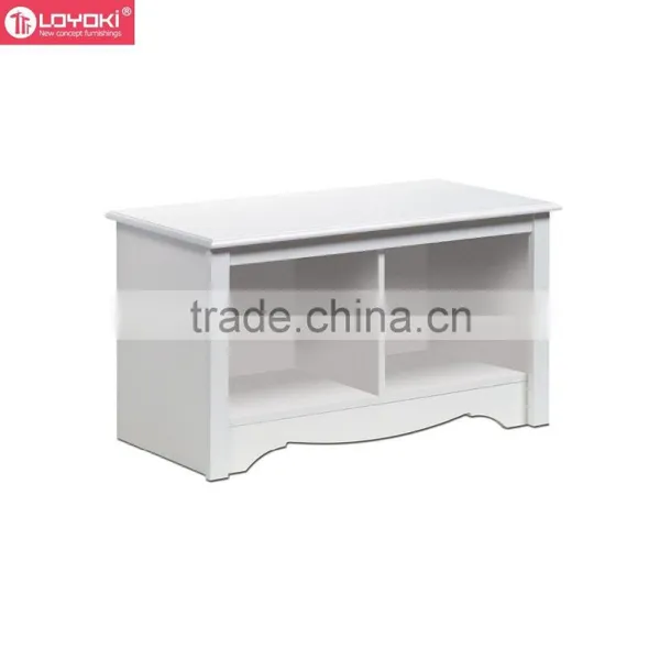 2 Cube Solid Wood Bench Shoe Stool Shoe Rack Hot Sale Home Living Room Wooden Storage Bench photo-2