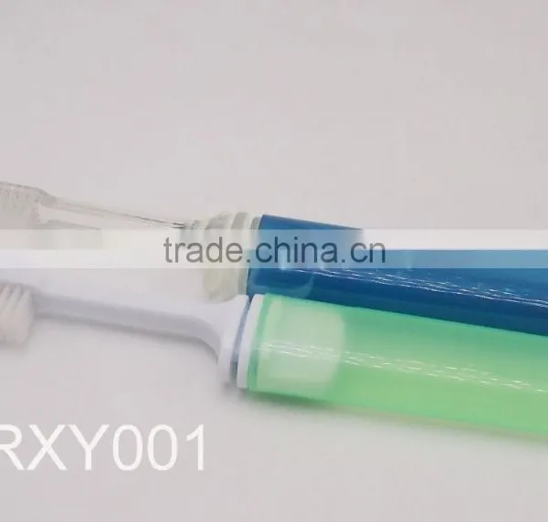 Floding Toothbrush Design for Adult With Long Handle photo-2
