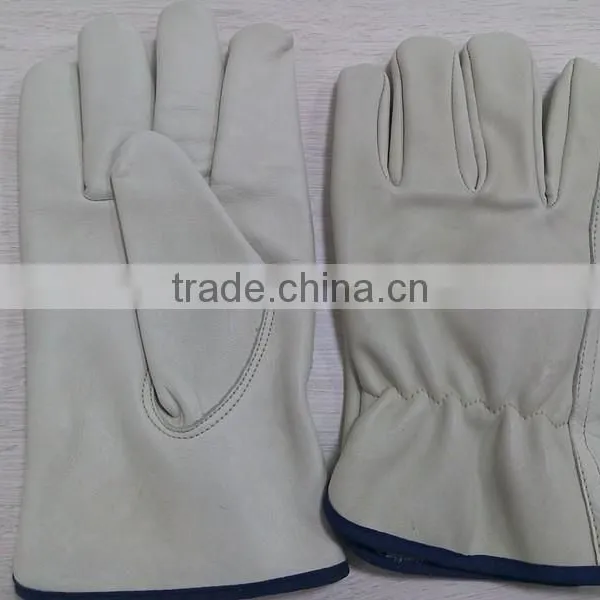 DDSAFETY High Quality Cow Split Leather Driver Gloves Motorcycle Glove photo-4