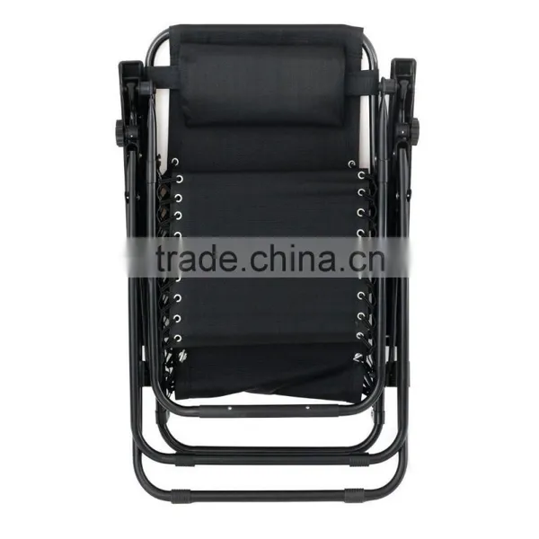 Utility Tray Lounge Black Pool Zero Gravity Chairs With Cup Holder photo-5